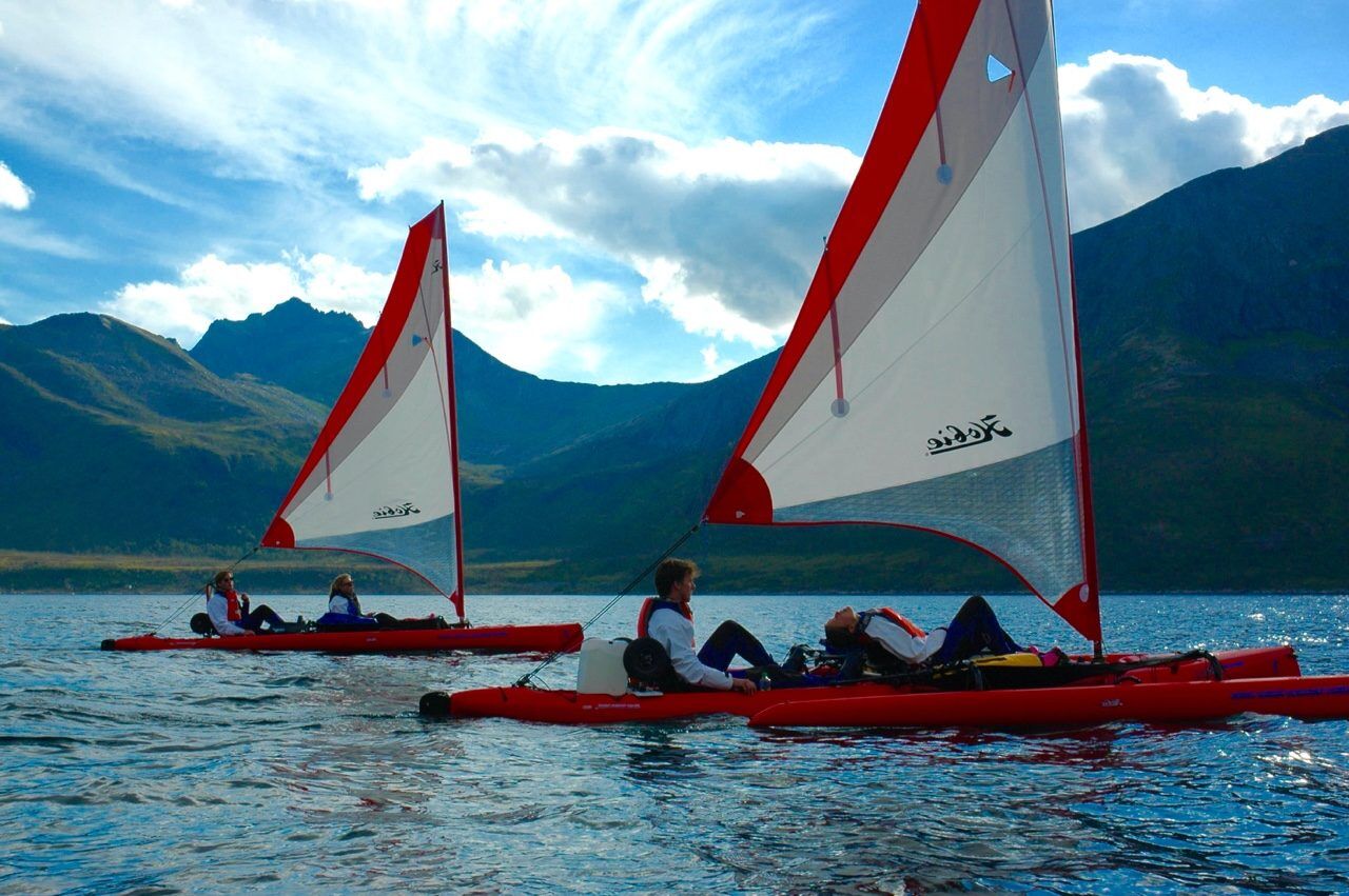 Hiking, camping and sailing in autonomy with Hobie kayaks, Sommarøy, Tromsø - Image 7