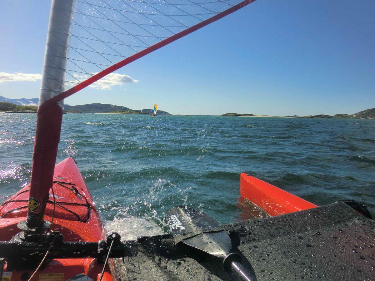 Half-day guided kayak trip Sommarøy archipelago, Tromsø